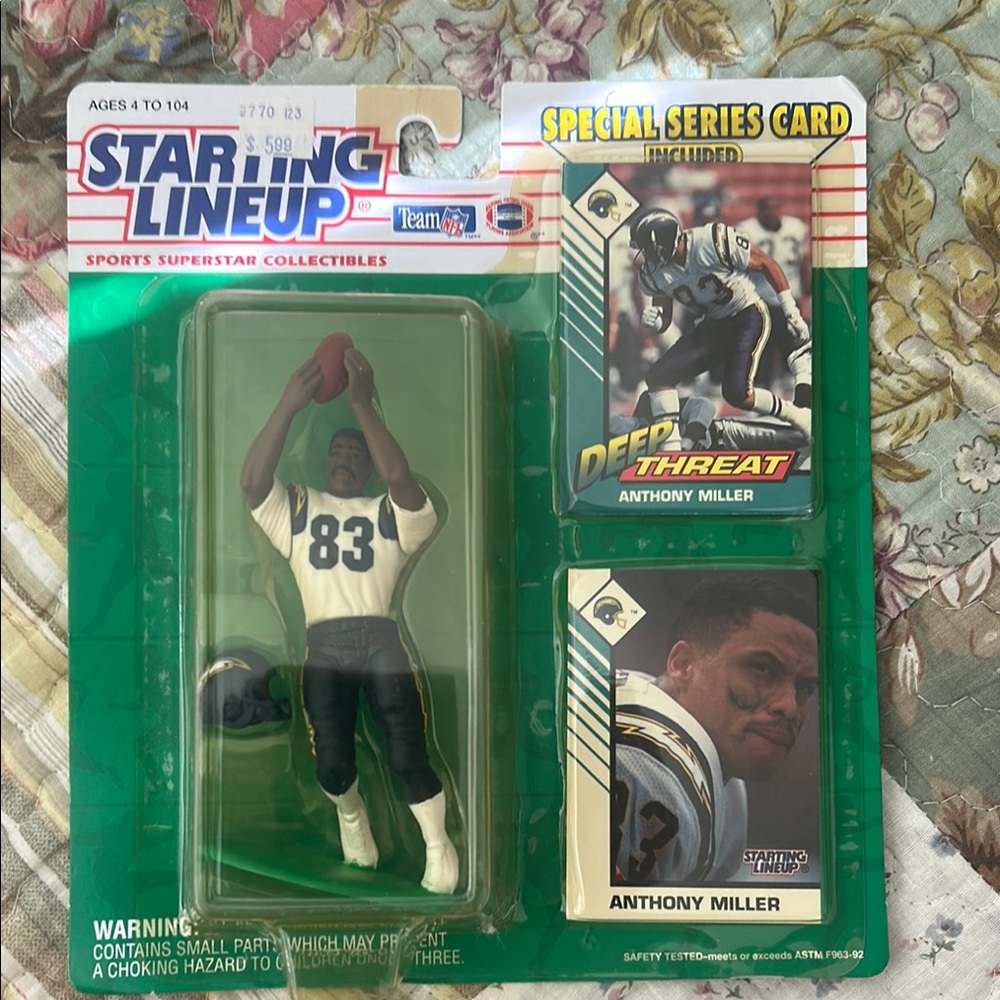 Anthony Miller Starting Lineup Figure with Cards